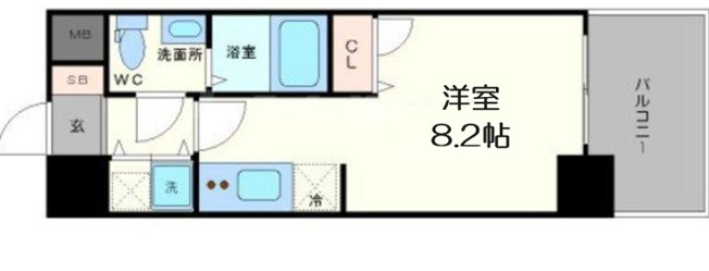 【間取り】 | ベルエ難波西