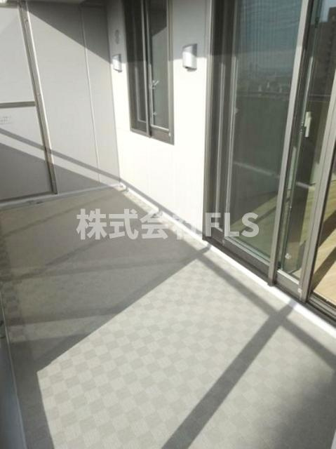 豊島区南池袋２丁目の賃貸マンションのバルコニー