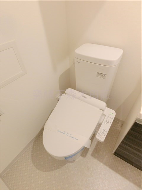 ガリシア池上Ⅱのトイレ|温水洗浄便座付きのトイレ　