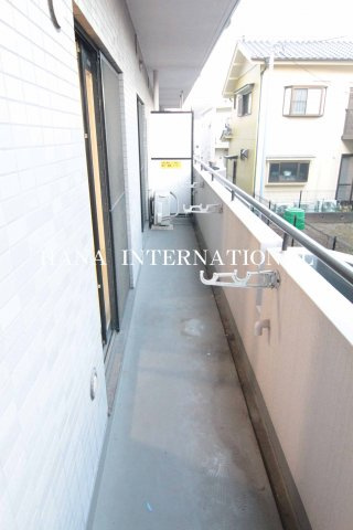 アンダルシア市川　Ａ－０２５のバルコニー