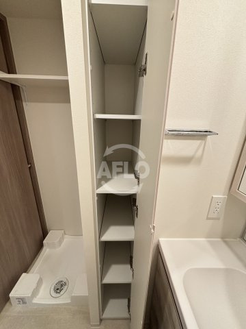 コンフォリア・リヴ本町WEST　Qの収納|コンフォリア・リヴ本町WEST Q　洗面所収納