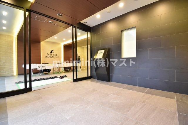 アドバンス大阪ブリアントのロビー