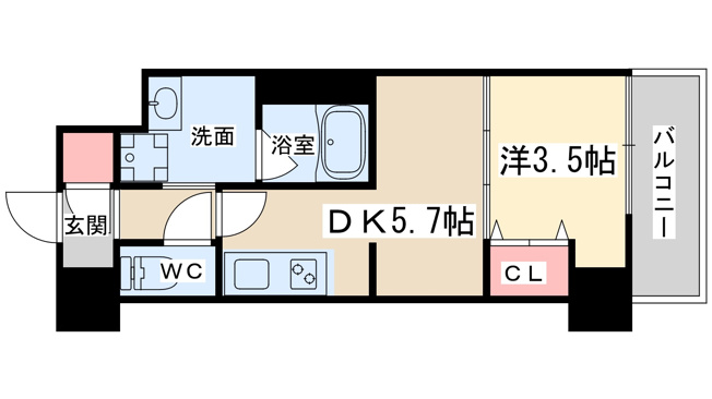 【間取り】 | アヴェニール中崎