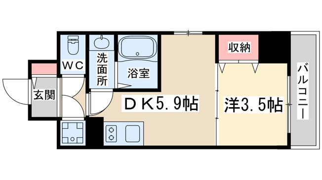 【間取り】 | サムティ福島ルフレ
