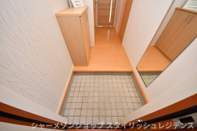 シャーメゾン蜷田の玄関