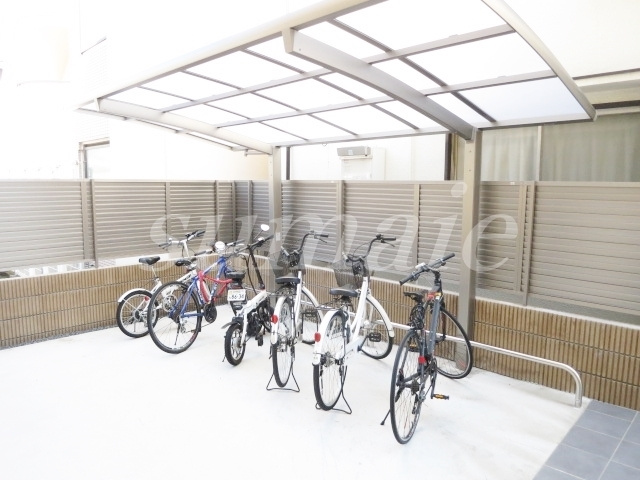 シャルム三弘のその他共用部分|駐輪スペースもあります♪