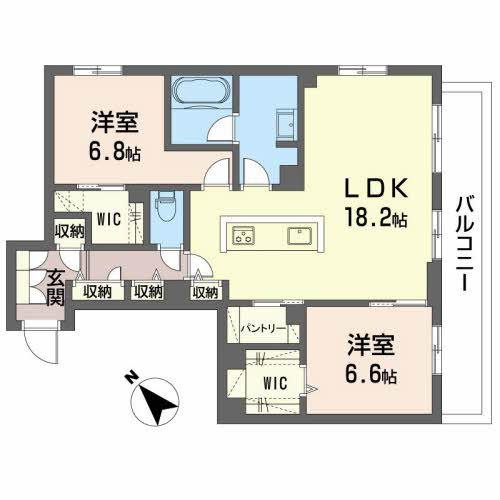 クリソベリルの間取り