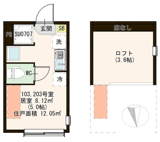 【間取り】 | ハレテラス西綾瀬