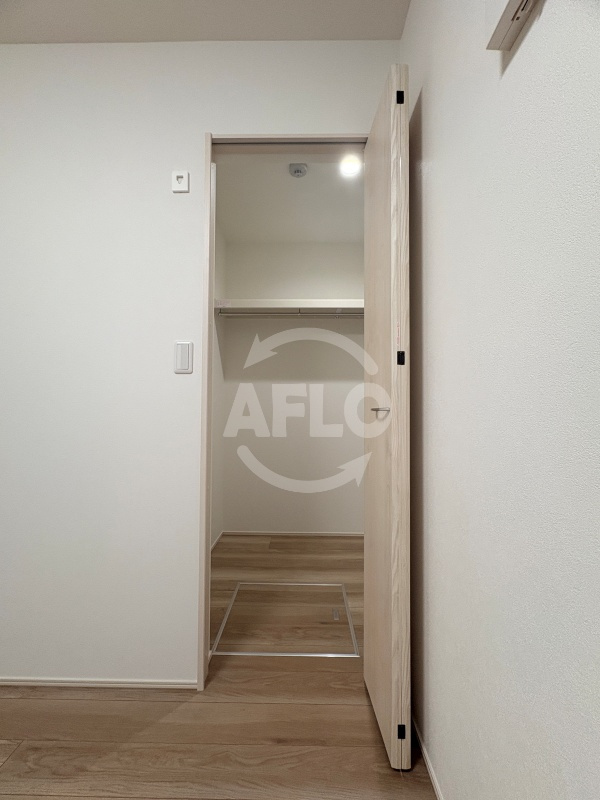フジパレス今川Ⅰ番館の収納|フジパレス今川Ⅰ番館　ウォークインクロゼット