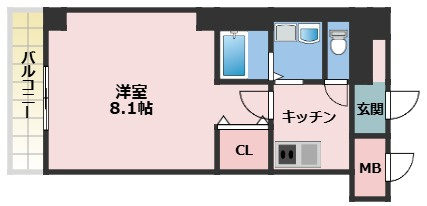 ルミエナ東三国の間取り