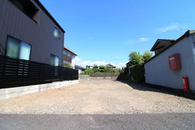 仲介手数料無料）一宮市木曽川町黒田東町南１棟／１期１号棟の前面道路含む現地写真|8月24日 西から撮影