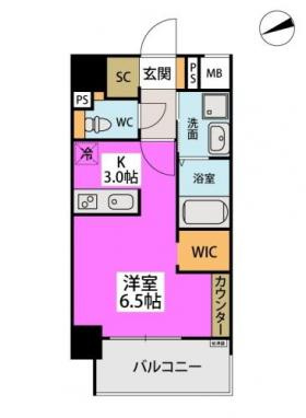 【間取り】 | アスミール野芥