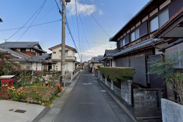 野洲市市三宅　売土地の外観