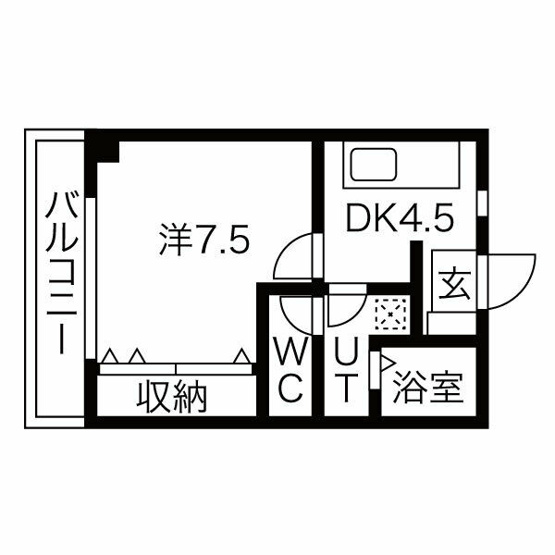 【間取り】 | シャトレ水筒先