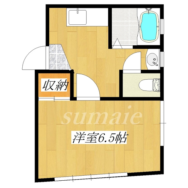 サンコーポⅡの間取り|2面採光の角部屋です♪