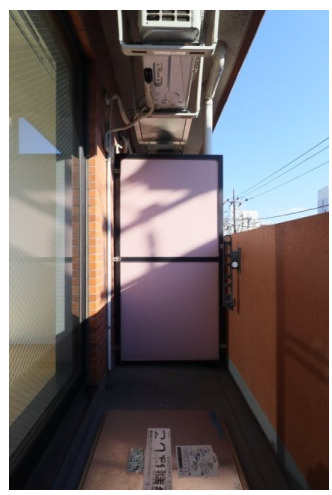練馬区豊玉北１丁目の賃貸マンションのバルコニー