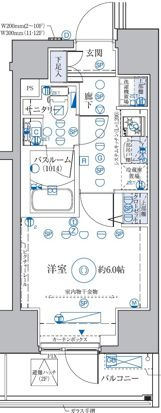 クレヴィスタ大森Ⅱの間取り