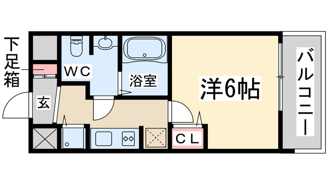 【間取り】 | アドバンス新大阪5