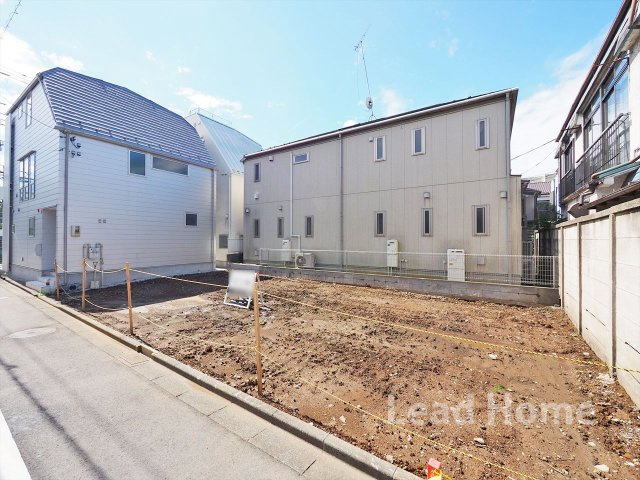 【外観】 | 世田谷区等々力2丁目 | ゆとりある間口で車の出入れもしやすい敷地です。自由なプランで理想の住まいづくりを進められます♪
