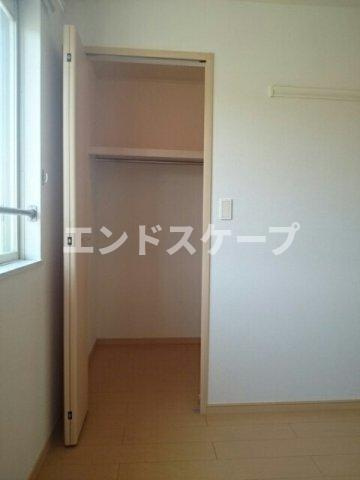 クローバーＡの収納|高崎、前橋のお部屋探しはエンドスケープまで！お客様の理想お聞かせ下さい♪
