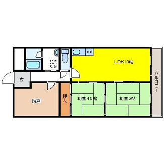 【間取り】 | ダイヤモンドハイツ橋原
