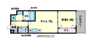 【間取り】 | NU北田辺 | NU北田辺（ヌーキタタナベ）　間取り