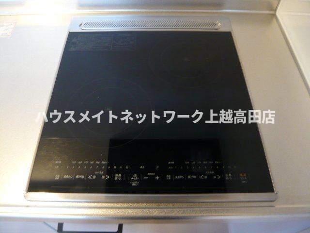 Artemis（アルテミス）Bの設備|ＩＨクッキングヒーター2口