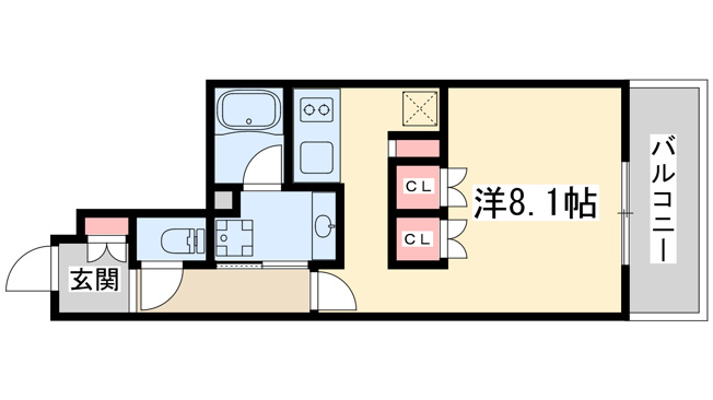 【間取り】 | アビティ江坂