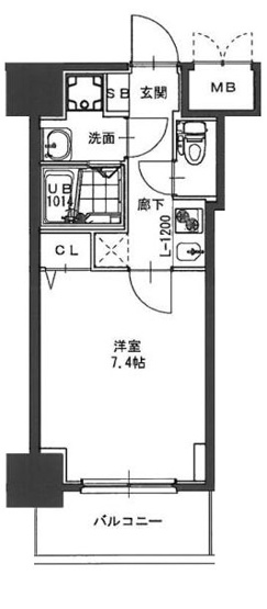 【間取り】 | S-RESIDENCE緑橋駅前