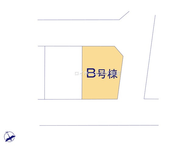 【区画図】 | 小牧市小木南３丁目434『仲介料無料』新築戸建て | B号棟