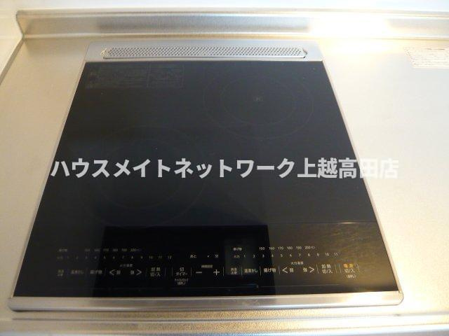 Artemis（アルテミス）Bの設備|ＩＨクッキングヒーター2口