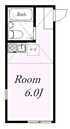 ユナイト田浦 エレフォレックスの間取り