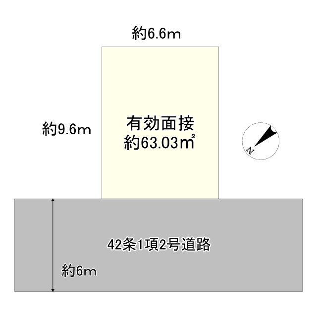 寝屋川市高倉1丁目の土地図|寝屋川市高倉1丁目 