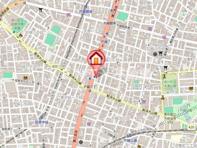 【地図】 | アーバネックス戸越