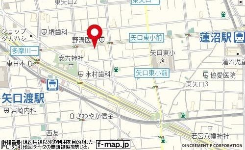 【地図】 | エミネンスコート多摩堤通り
