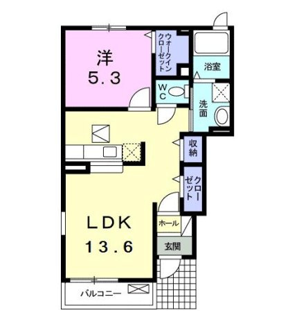 エコの住の間取り