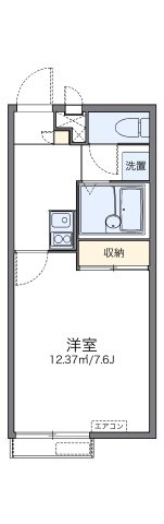 レオパレスもみじの間取り
