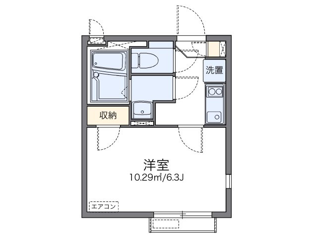 レオネクストあさひの間取り