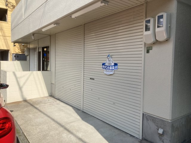 コーポスガハラ1階のエントランス