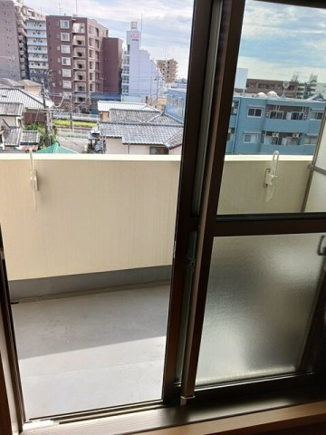 ミッションヒルズのバルコニー