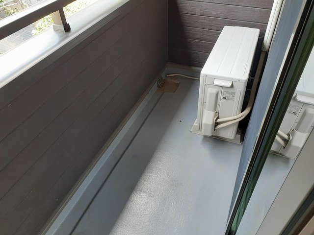 プラシード・ピアッツァのバルコニー