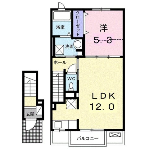 ルアナの間取り