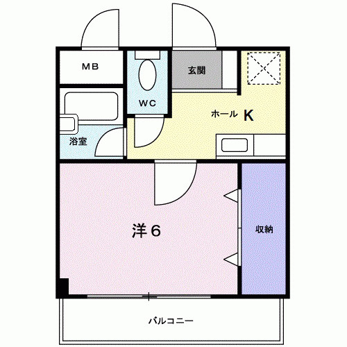 サンパティークの間取り