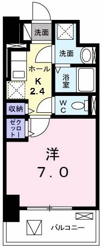 フェイバー　Ｊ．Ｏ－ＸⅠの間取り