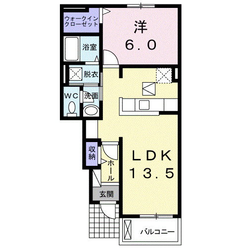 プリムラⅢの間取り