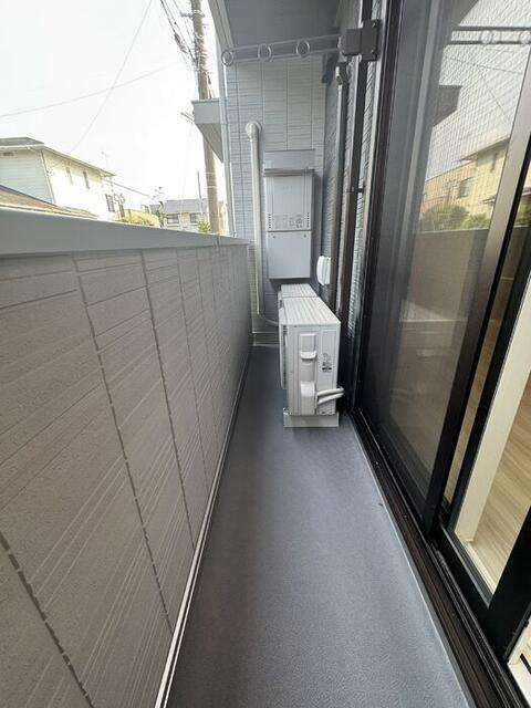 セレスティア細田Cのバルコニー