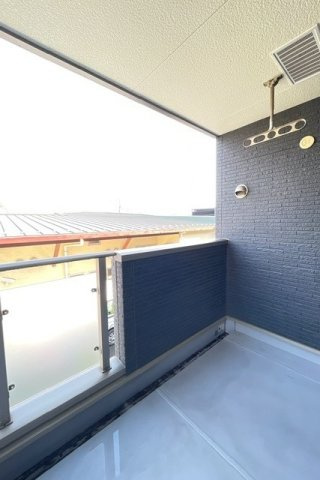 オリエンス弐番館のバルコニー
