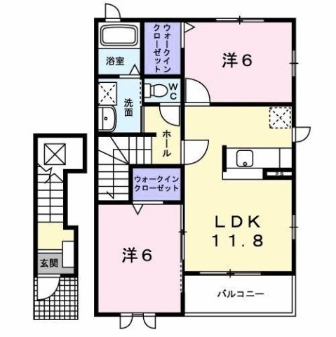 オリエンス弐番館の間取り