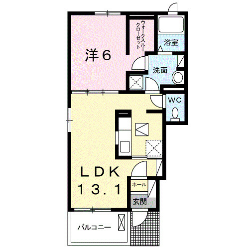 アレスの間取り