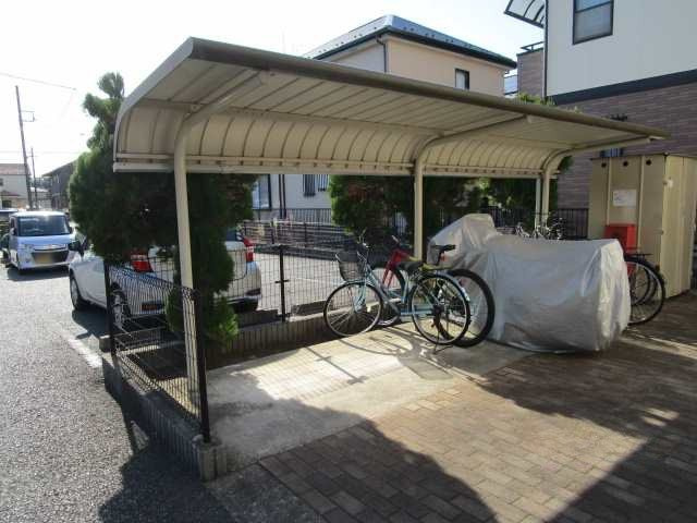 レオパレスグランドゥールⅡのその他|駐輪場